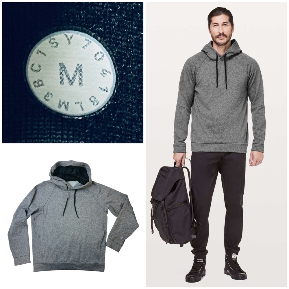 Lululemon City Sweat Pullover Hoodie Thermo Fleece
Heathered Light Cast Grey